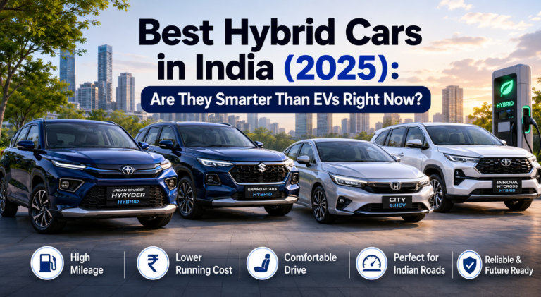 Best Hybrid Cars in India 2026: Price, Mileage & Real-World Review