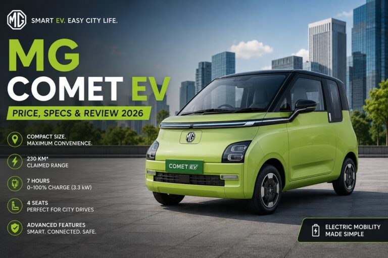 MG Comet EV: Price, Specs, Range & Review 2026