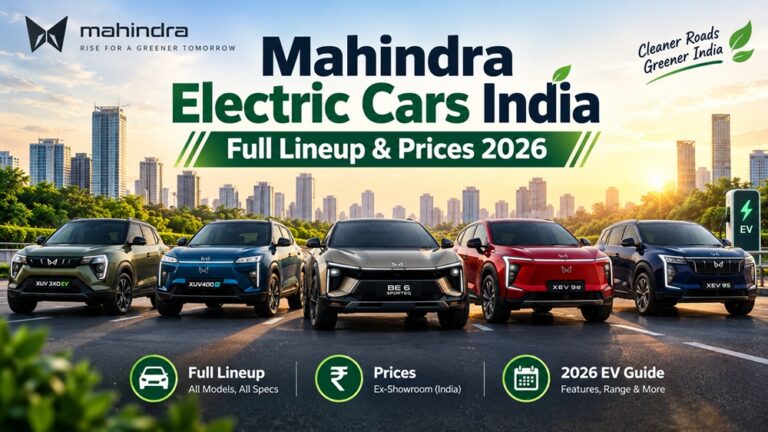 Mahindra Electric Cars India: Full Lineup & Prices 2026